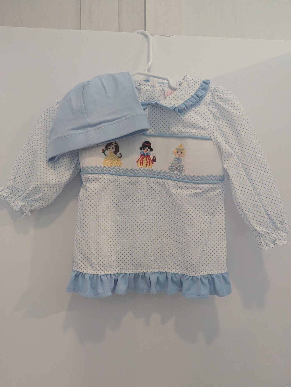 Stitchy Fish princess Smocked